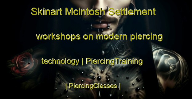Skinart Mcintosh Settlement workshops on modern piercing technology | PiercingTraining | PiercingClasses | SkinartTraining-United States